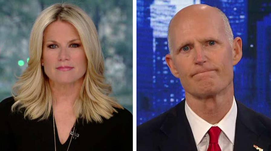 Scott on aftermath of Parkland shooting, Hurricane Maria