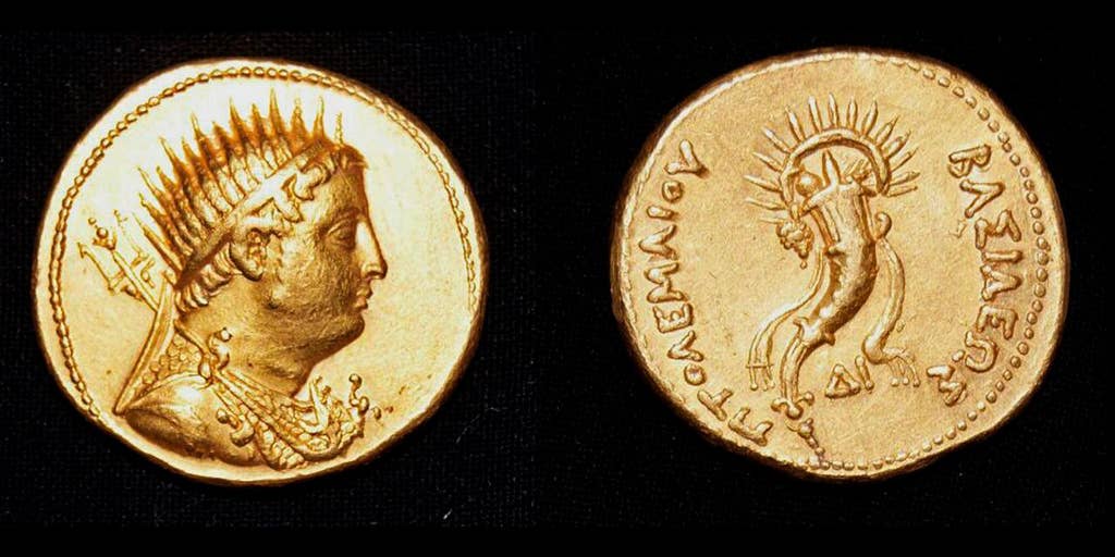2 200 Year Old Gold Coin Discovered In Egypt Fox News