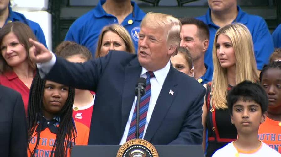 Trump celebrates Wake Forest NCAA championship tennis team