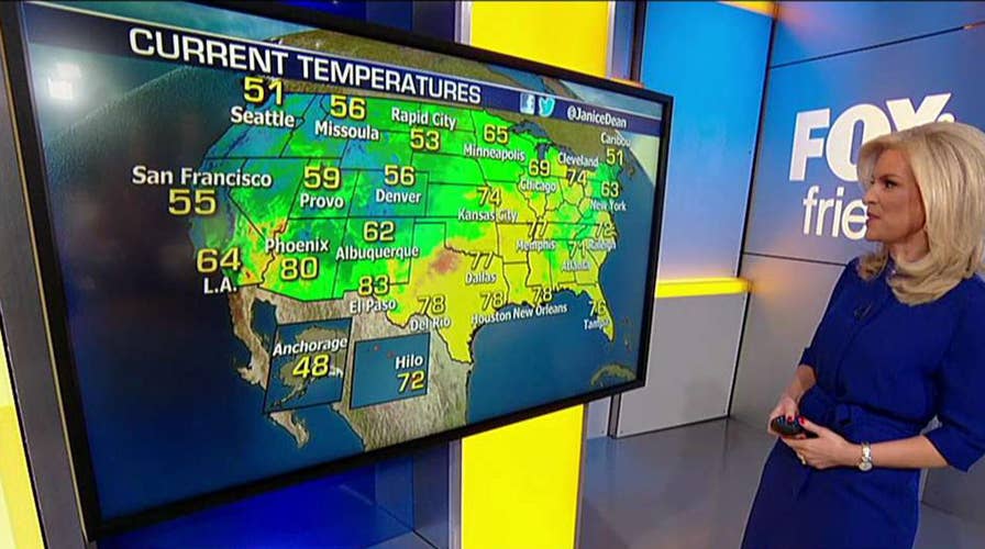 National forecast for Thursday, May 31