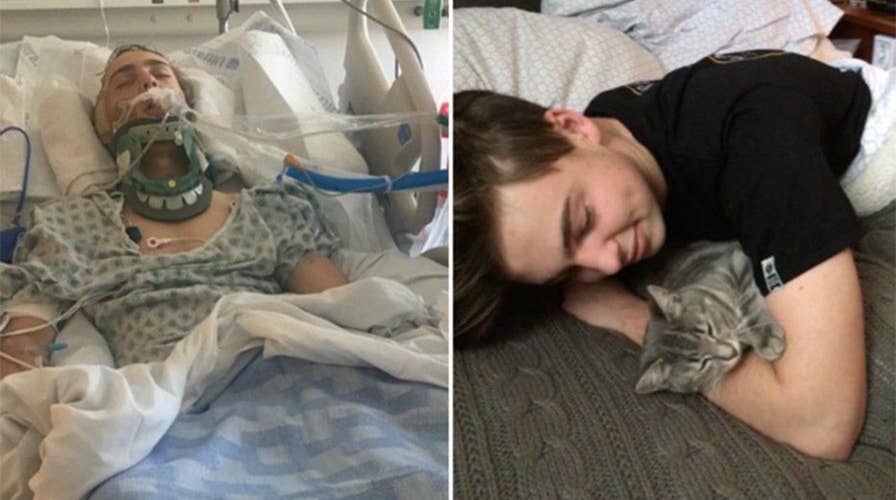 Masked men break into home, attack teens with hammer