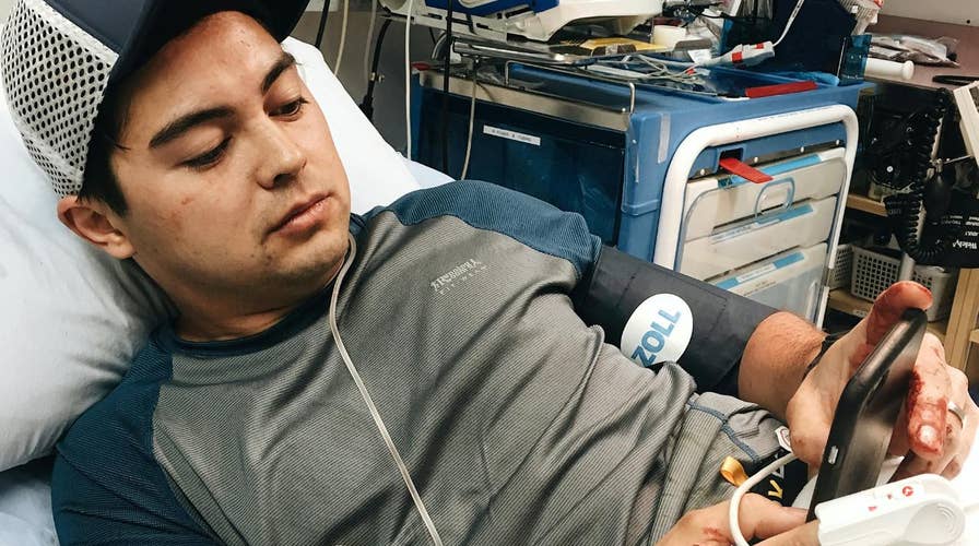 2,000-pound bison gores jogger in the rear end