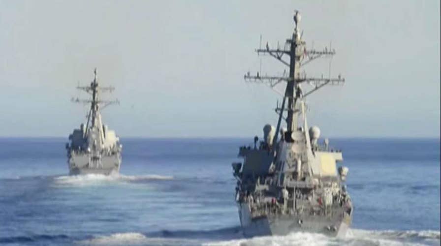 Pentagon warns against military buildup in South China Sea