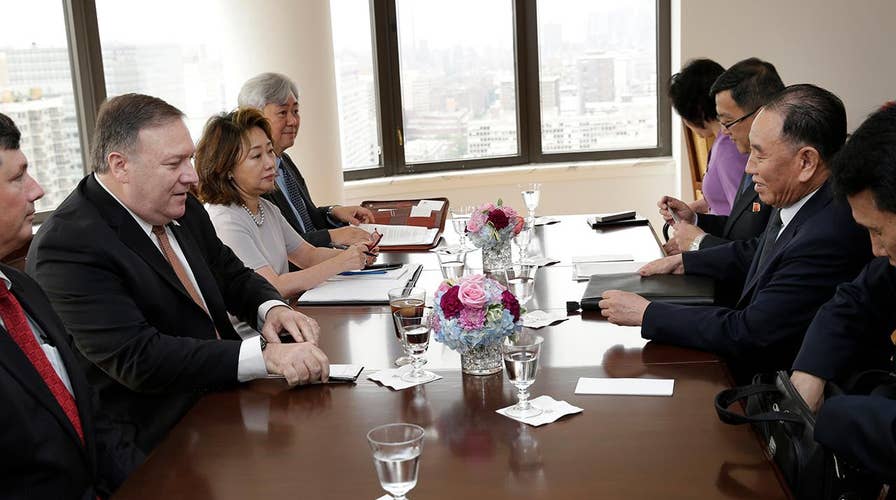 Pompeo says summit talks are moving in the right direction