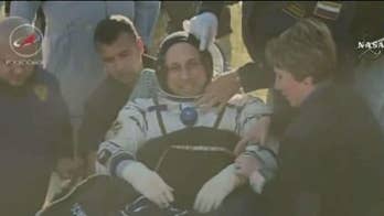 Russian space capsule with 3 crew lands in Kazakhstan