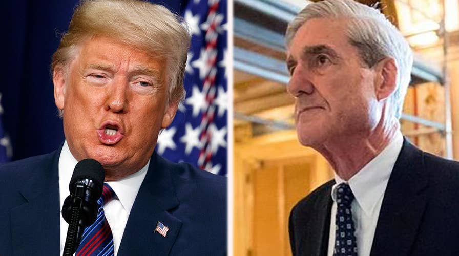 Trump slams media and Mueller