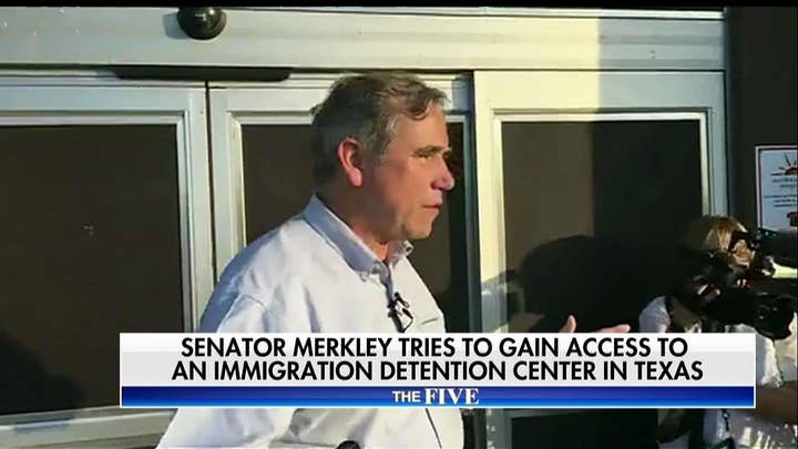 The Five Reacts to Jeff Merkley at Immigration Center