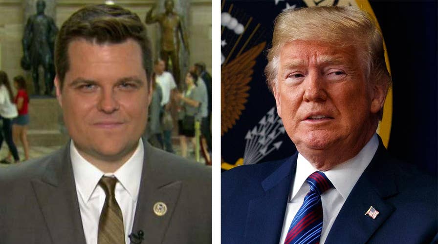 Rep. Gaetz: Unwise for President Trump to pardon himself now