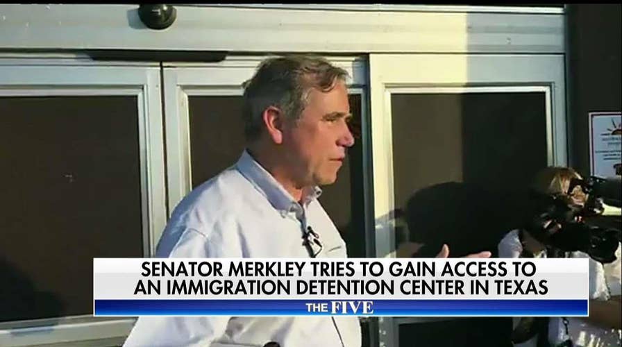 The Five Reacts to Jeff Merkley at Immigration Center