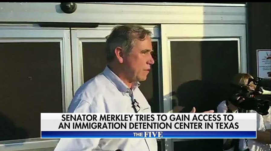 The Five Reacts to Jeff Merkley at Immigration Center
