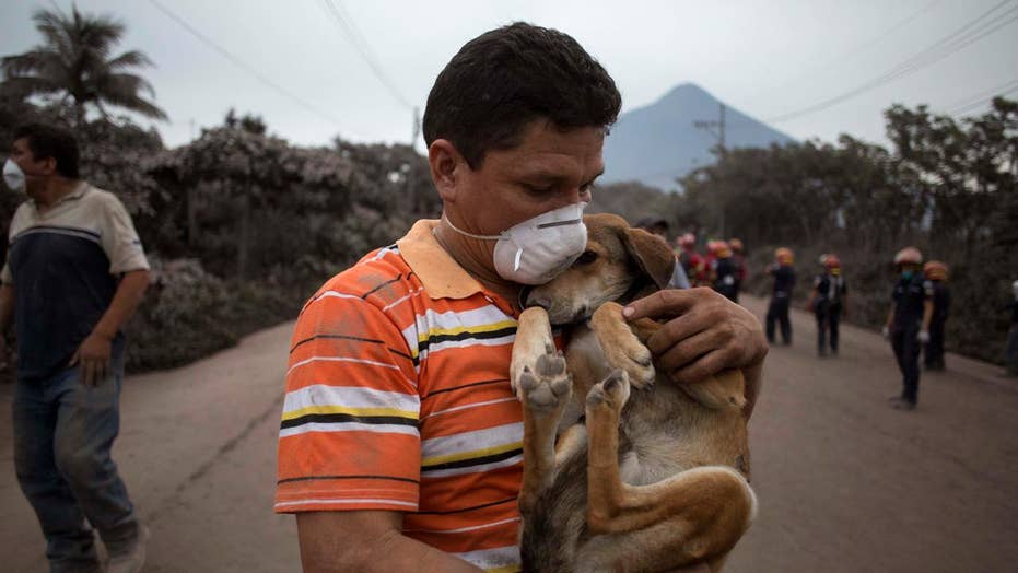 Devastating images from the Guatemala volcano eruption