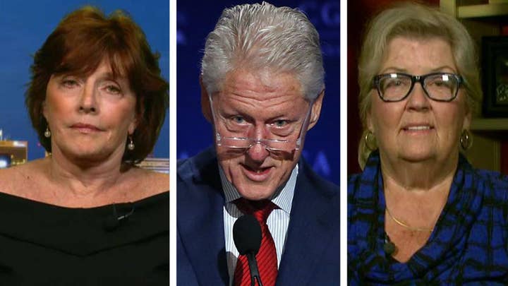 Broaddrick, Willey on Bill Clinton playing the victim card