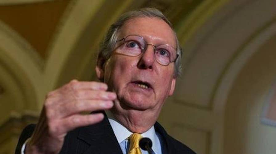 Sen. Mitch McConnell announces plans to cancel August recess