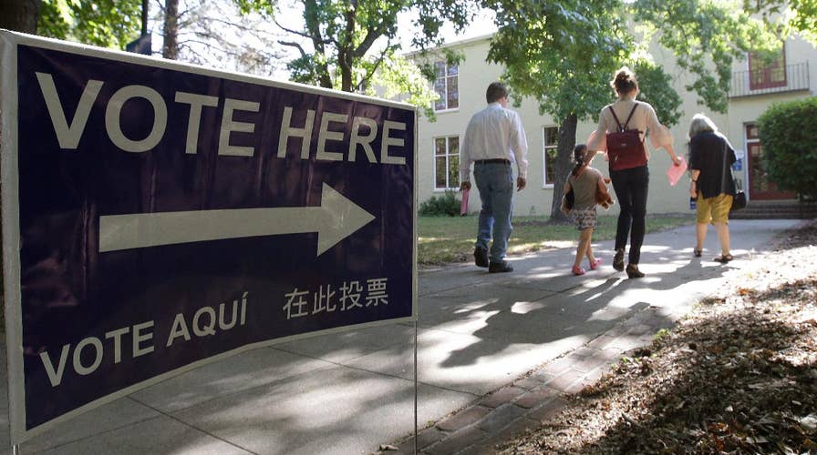 What areas are most vulnerable for GOP in today's races?