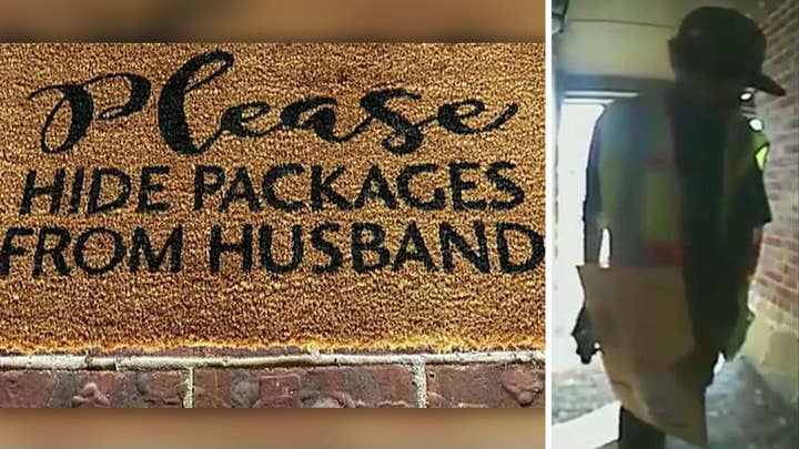 Loyal delivery man hides woman's packages from her husband