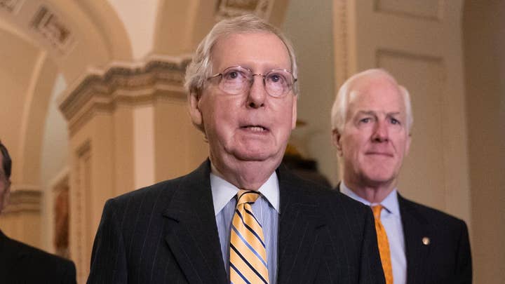 McConnell says Senate will remain in session in August