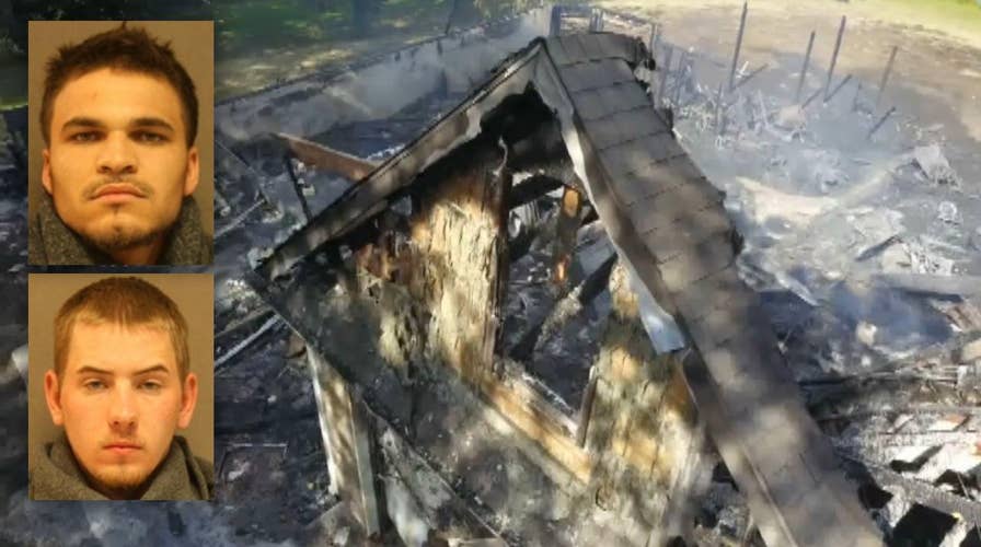 Men charged with allegedly setting woman on fire in robbery