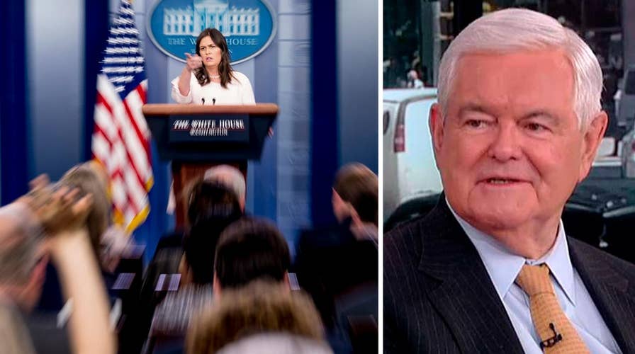 Gingrich: Get rid of the White House press briefing