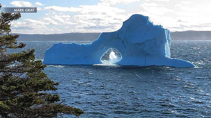 Iceberg in Canada goes viral