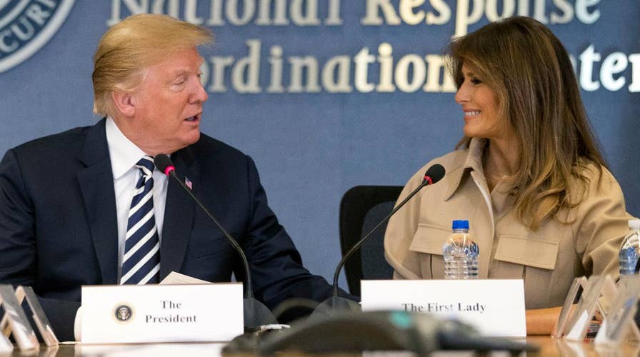 Trump defends Melania against media attacks