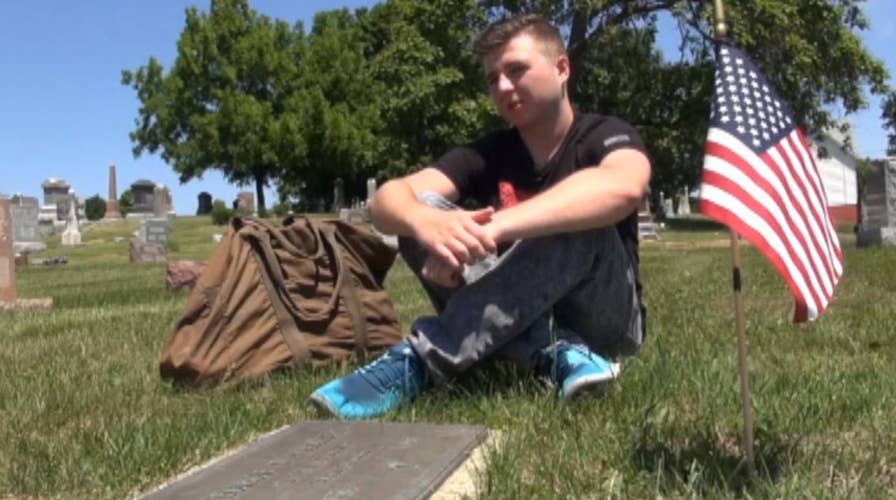 Teen spends summer break honoring veterans