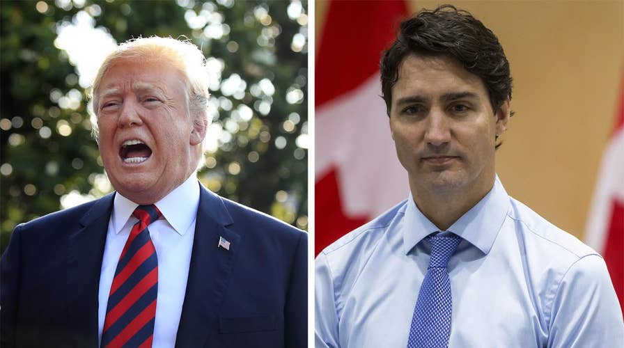 President Trump set to hold bilateral talks with Canadian PM