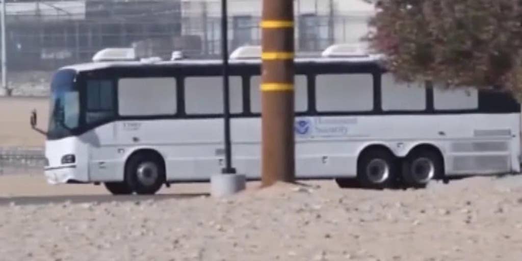 Illegal immigrants bused to CA federal prison | Fox News Video