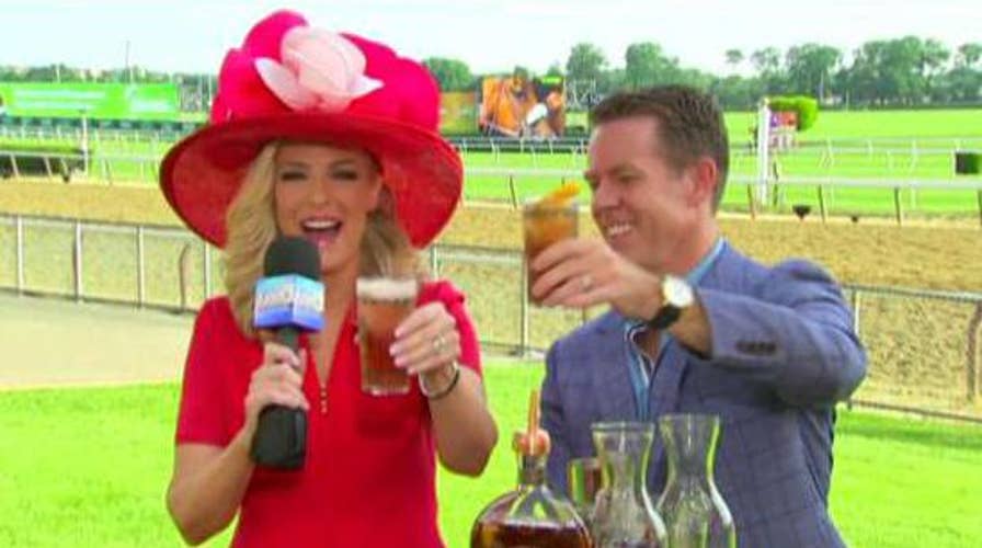 Justify's connection to Belmont's signature cocktail