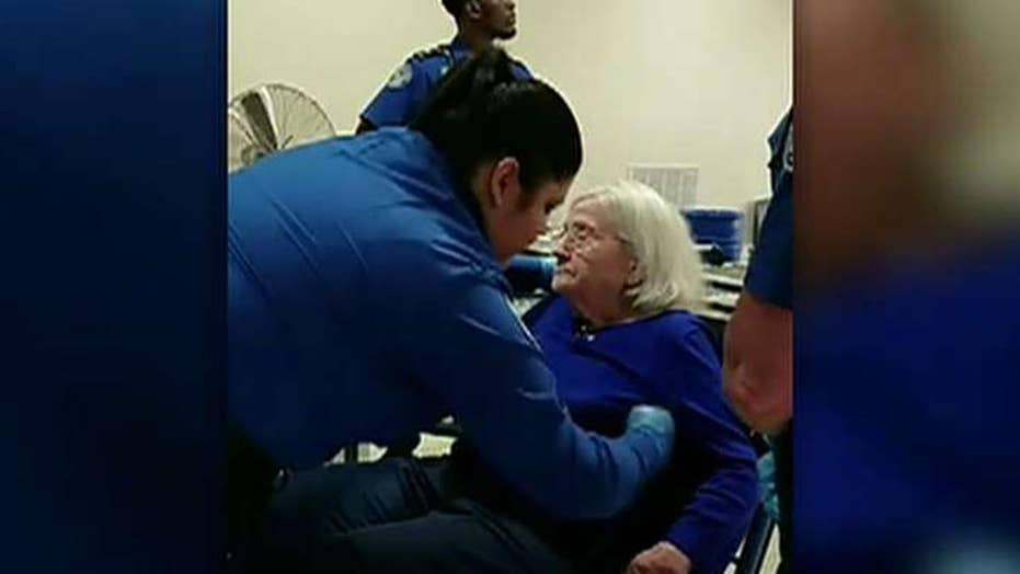 Tsa Searches 96 Year Old Woman In Wheelchair In Viral Video Sparking Outrage Fox News 