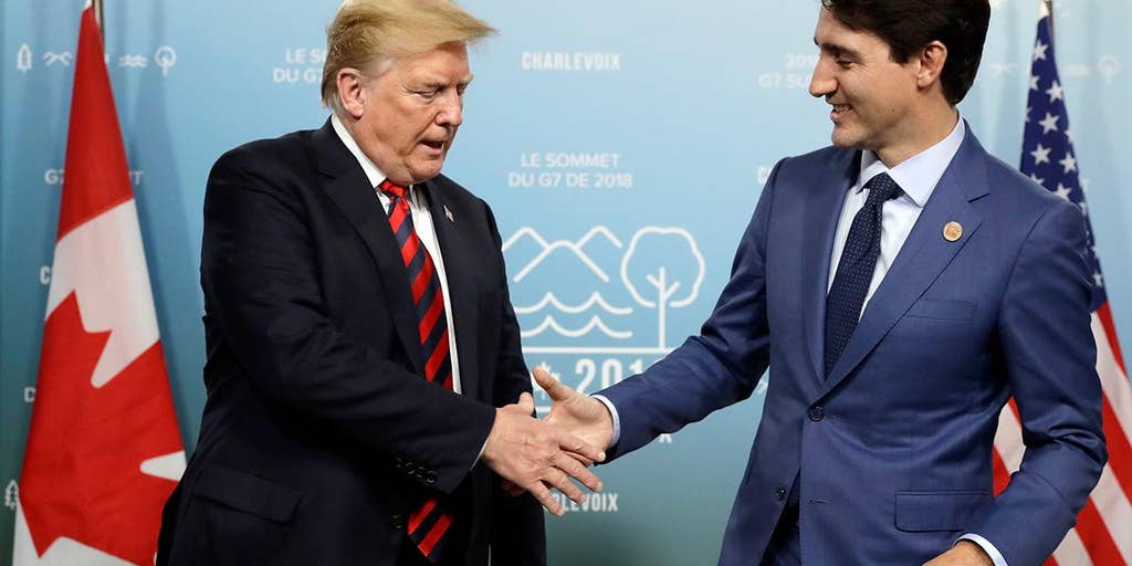 Trump Calls Trudeau 'meek' And 'dishonest' | Fox News Video