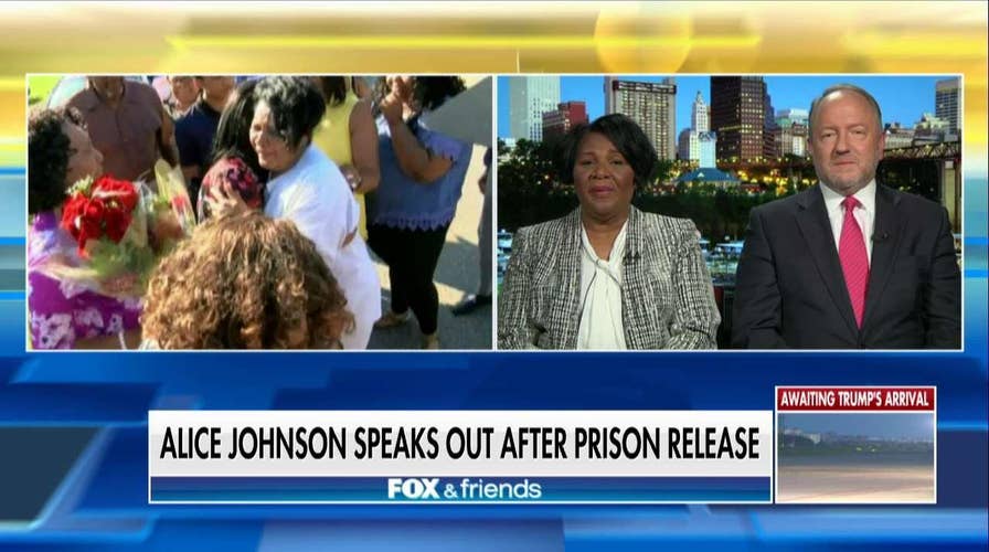 Alice Johnson Thanks President Trump for Granting Her Clemency