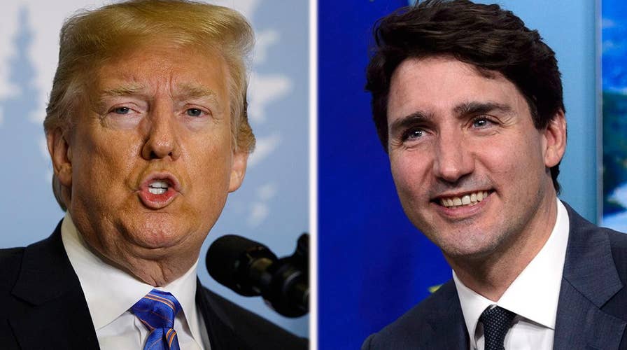 Media rip Trump as G7 implodes