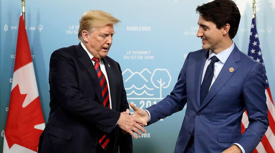 Trump calls Trudeau 'meek' and 'dishonest'
