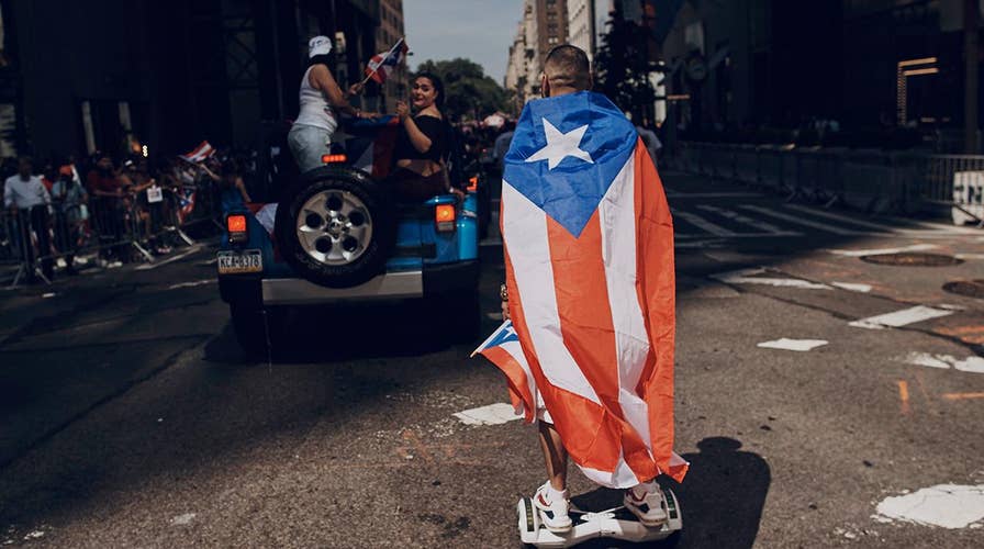 NYC Puerto Rican Day parade honors hurricane responders