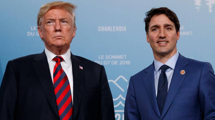Trump slams Canadian PM on trade following G7 summit