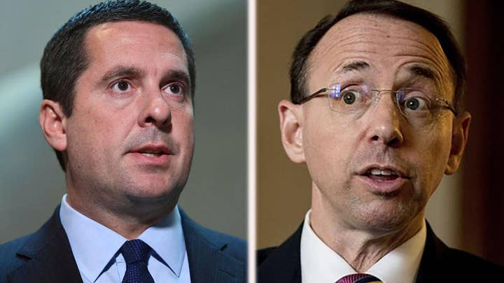 Nunes' deadline arrives for DOJ to handover documents