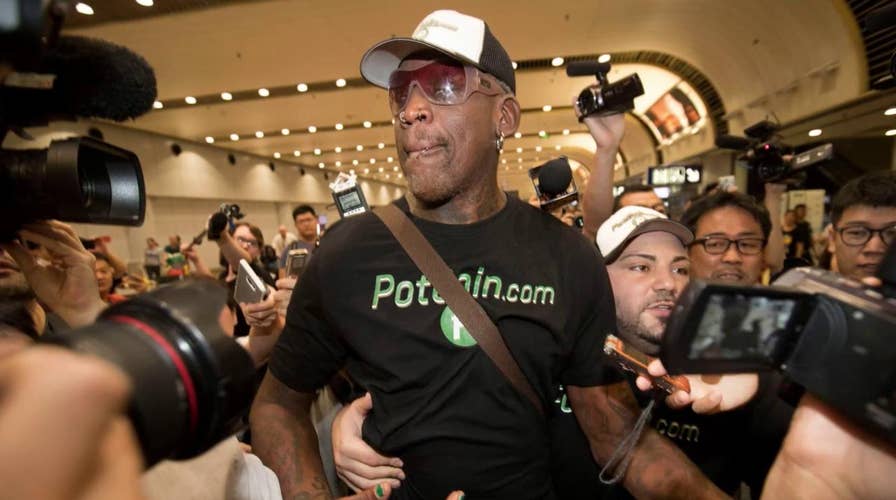 Dennis Rodman broke down in tears on CNN