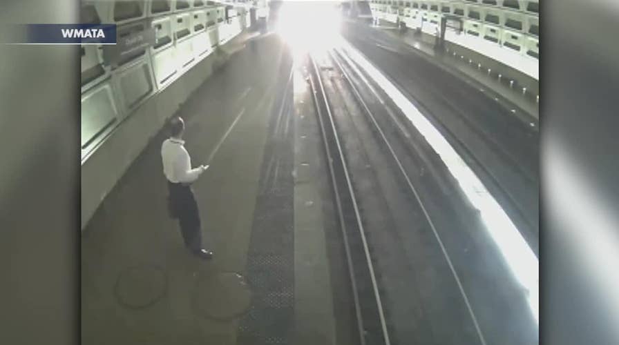 Deer runs wild in DC Metro Station