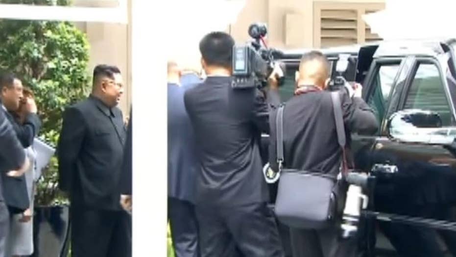 Trump shows Kim Jong Un inside of presidential limo