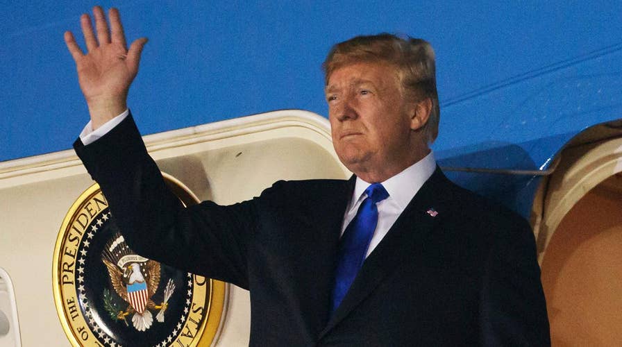 President Trump, Kim Jong Un arrive in Singapore for summit