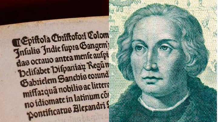Original Christopher Columbus letter returned to Vatican