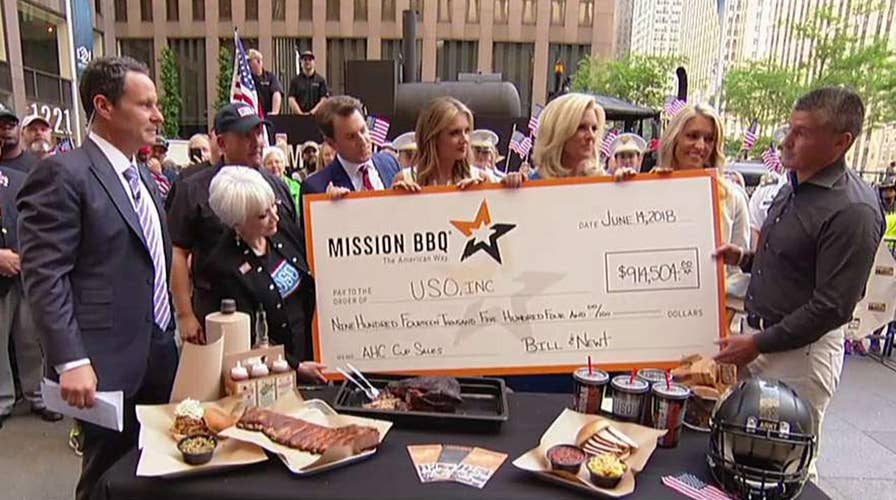 Mission BBQ serving up patriotism across America