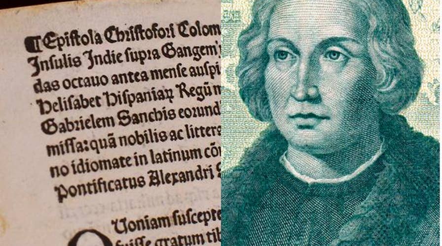 Original Christopher Columbus letter returned to Vatican