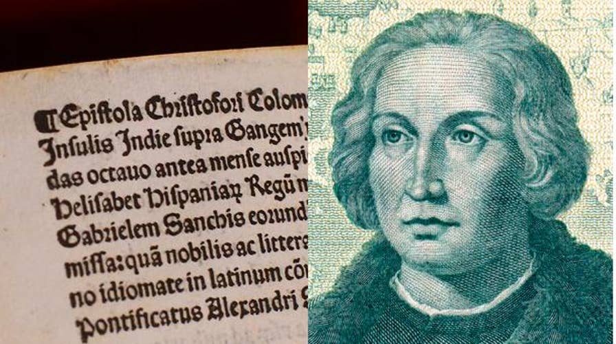 Original Christopher Columbus letter returned to Vatican
