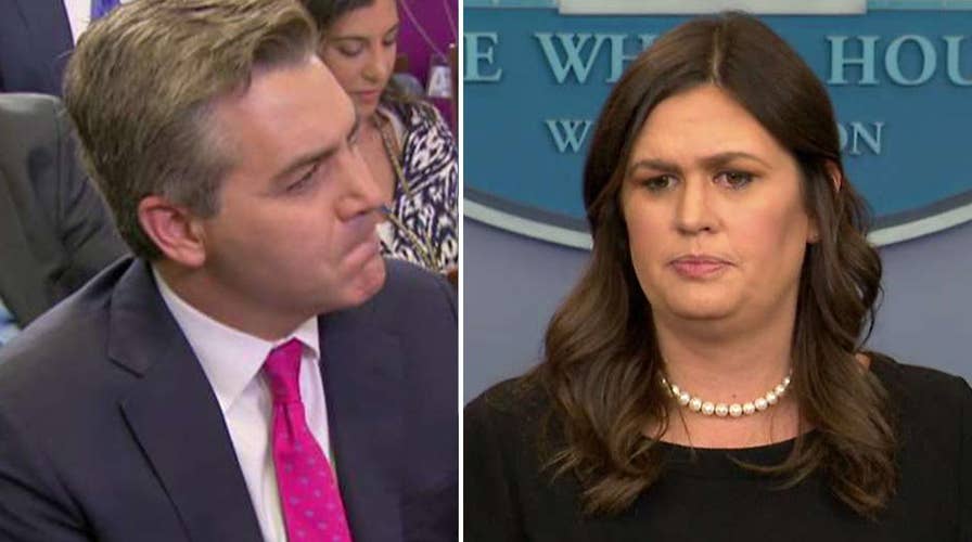 Sanders, Acosta clash over question about immigrant children
