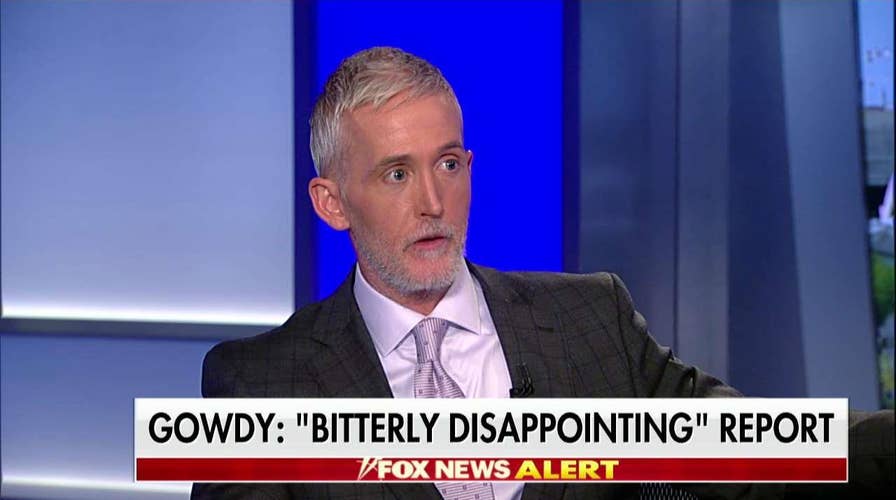 Trey Gowdy Rips FBI Report By Inspector General