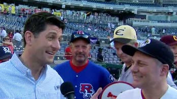 Scalise is back on baseball diamond, one year after shooting