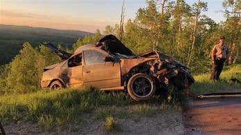 Car carrying seven teens crashes off road and into tree in Utah