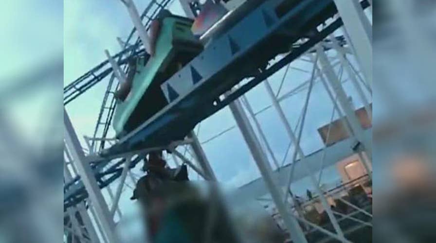 Roller coaster derails in Daytona Beach
