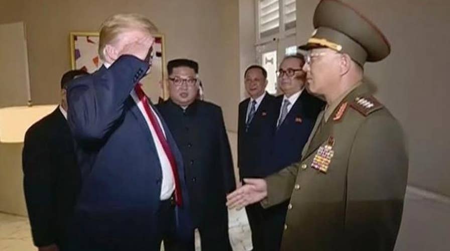 Trump blasted for ‘chemistry’ with Kim Jong Un